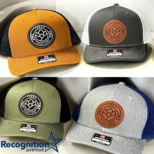 Terra- Round Leather Patch
